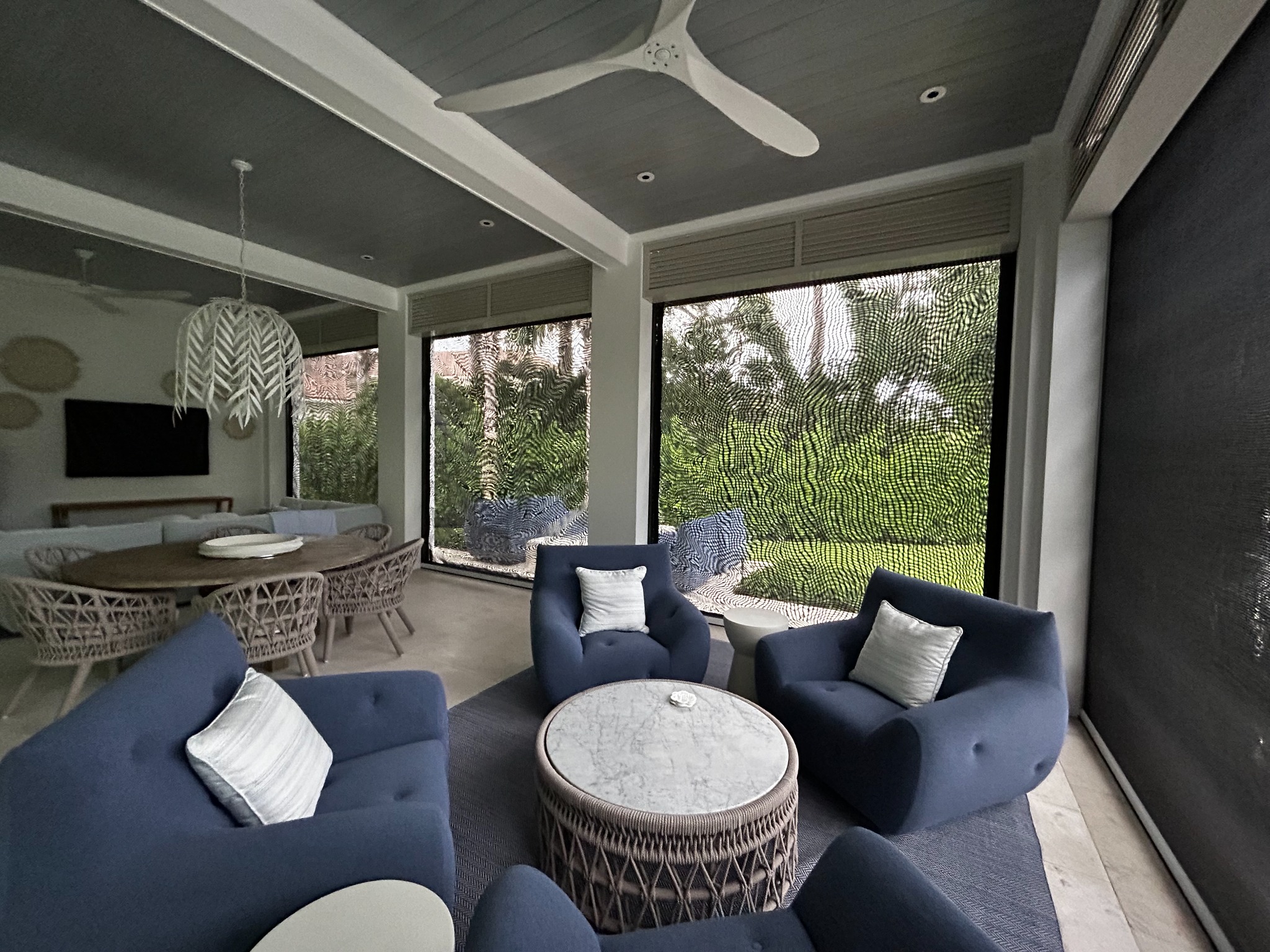 Luxury impact entry door